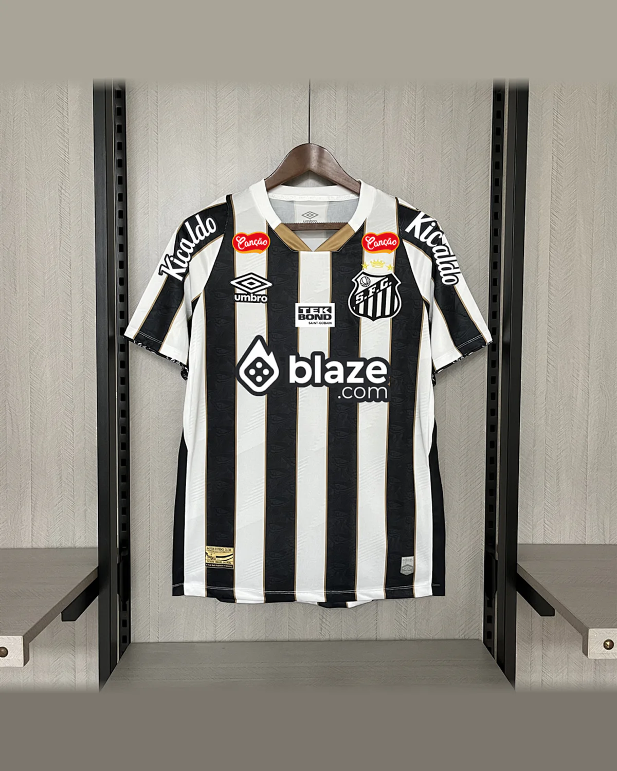 Santos 2024/25 Santos Away All Sponsored football jersey