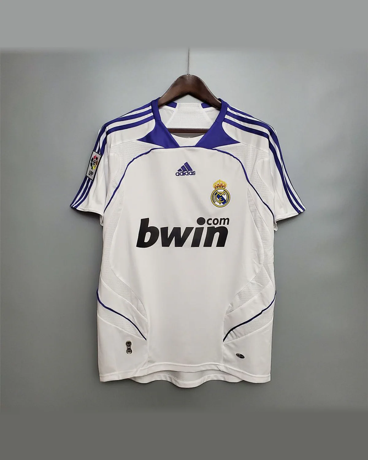Real Madrid Retro 07/08 Real Madrid Home football jersey