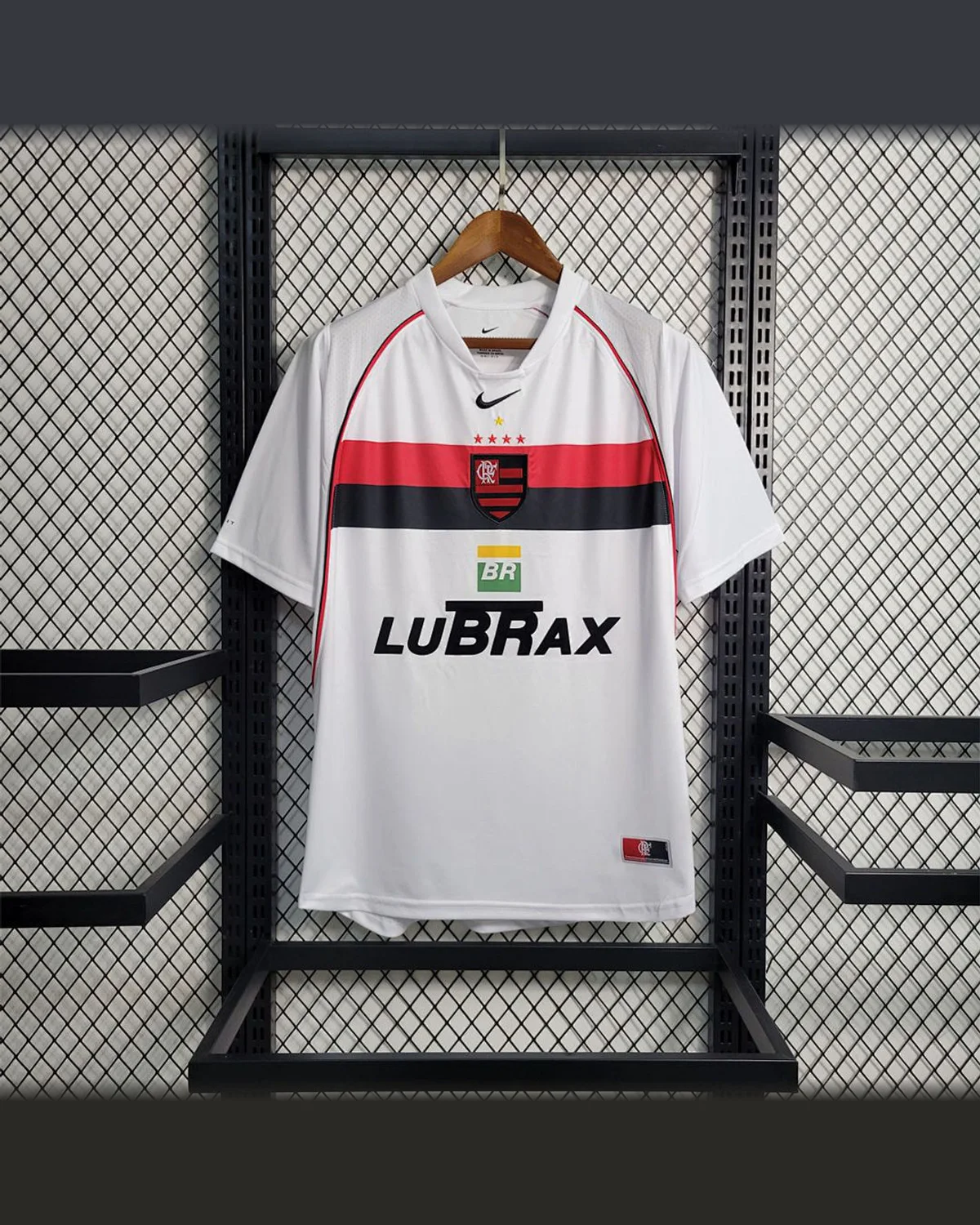 Flamengo Retro 2002 Flamengo Away football jersey
