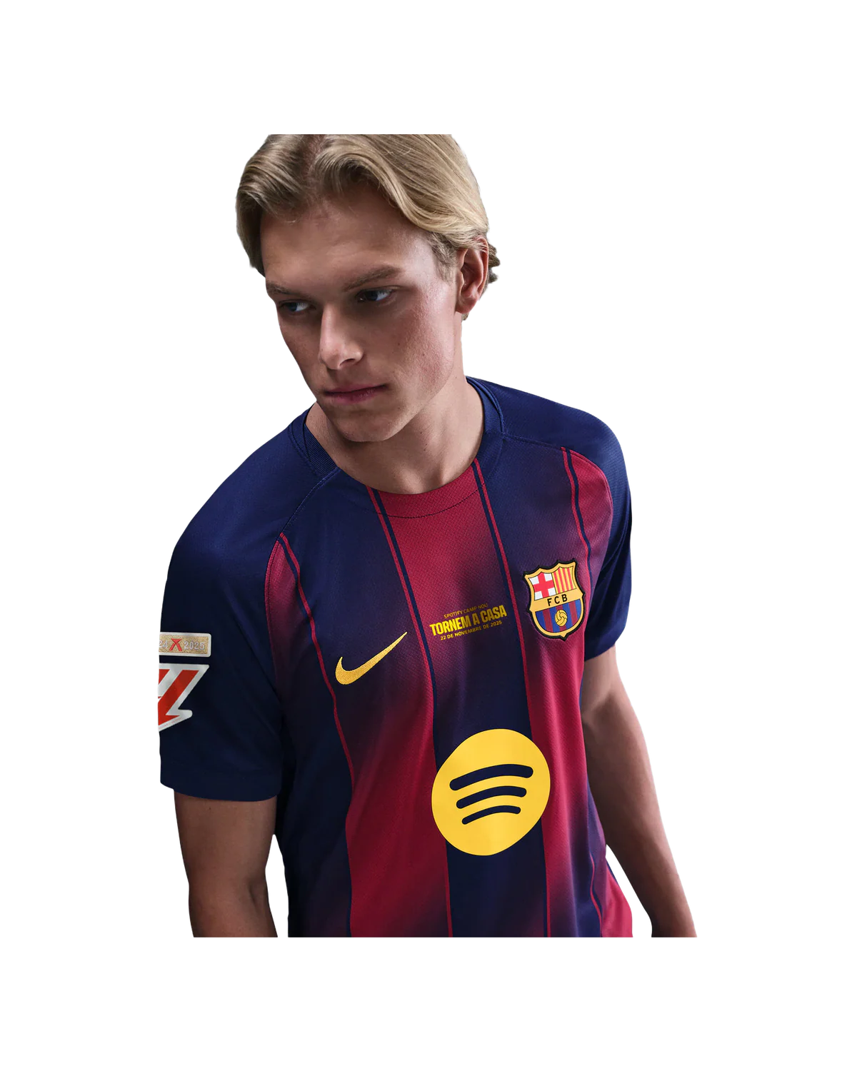 FC Barcelona 25/26 UCL Home Stadium jersey