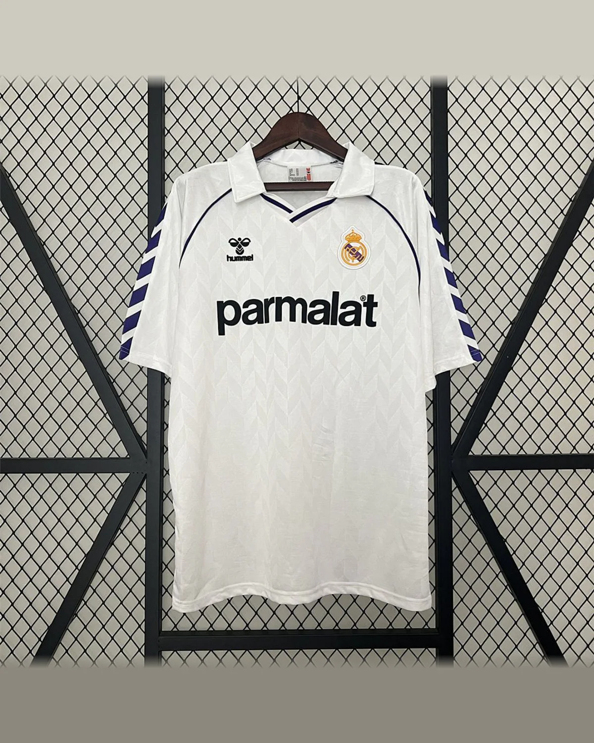 Real Madrid Retro 1988 Real Madrid Home football jersey