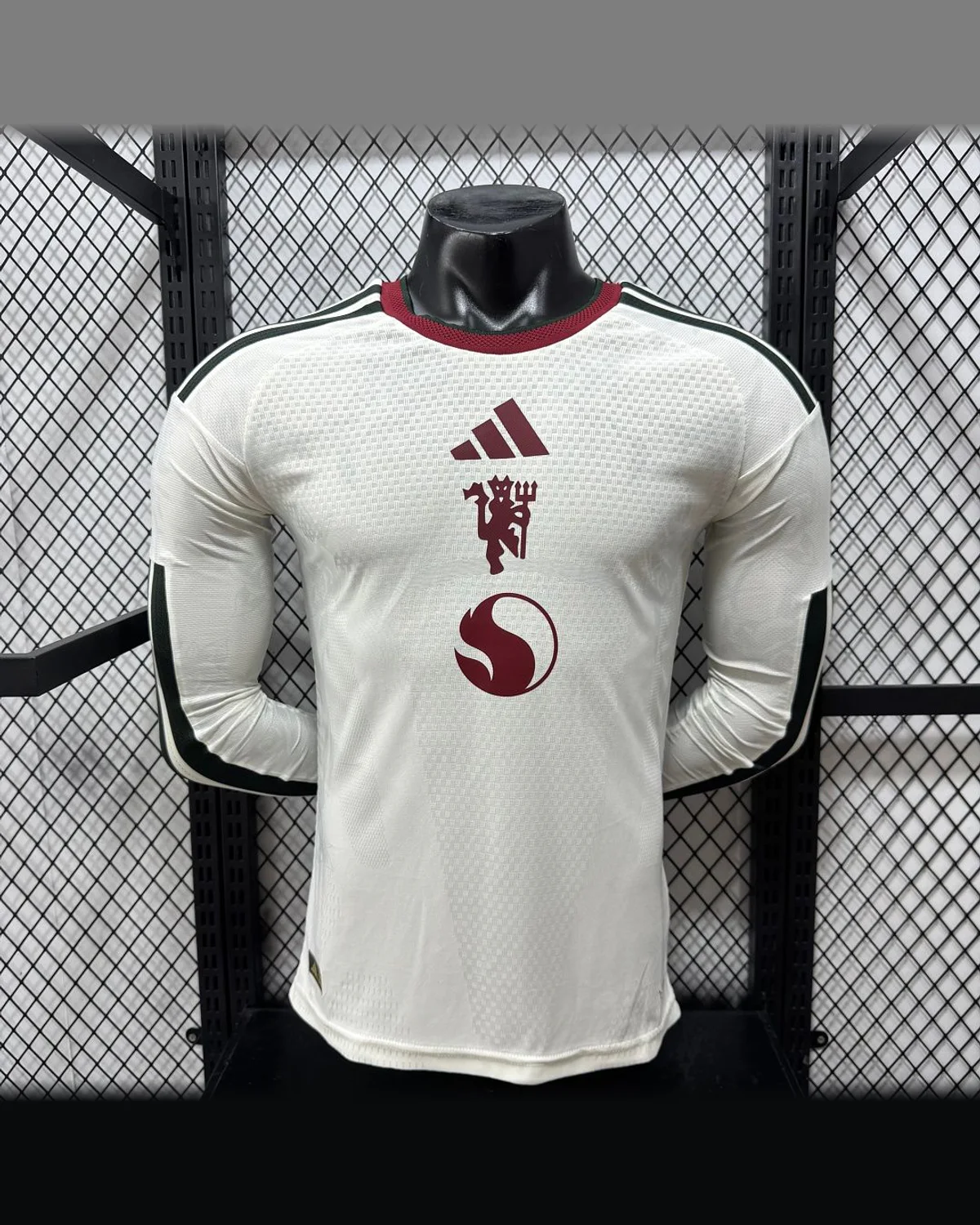 Manchester United 2026/27 Manchester United Away Long-Sleeve Jersey - Player Version football jersey