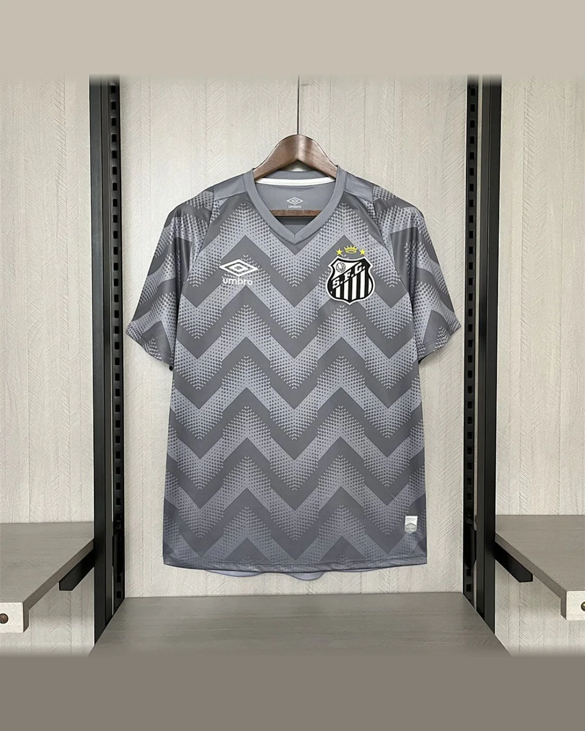 Santos Santos 2024/25 Pre-match training Jersey football jersey