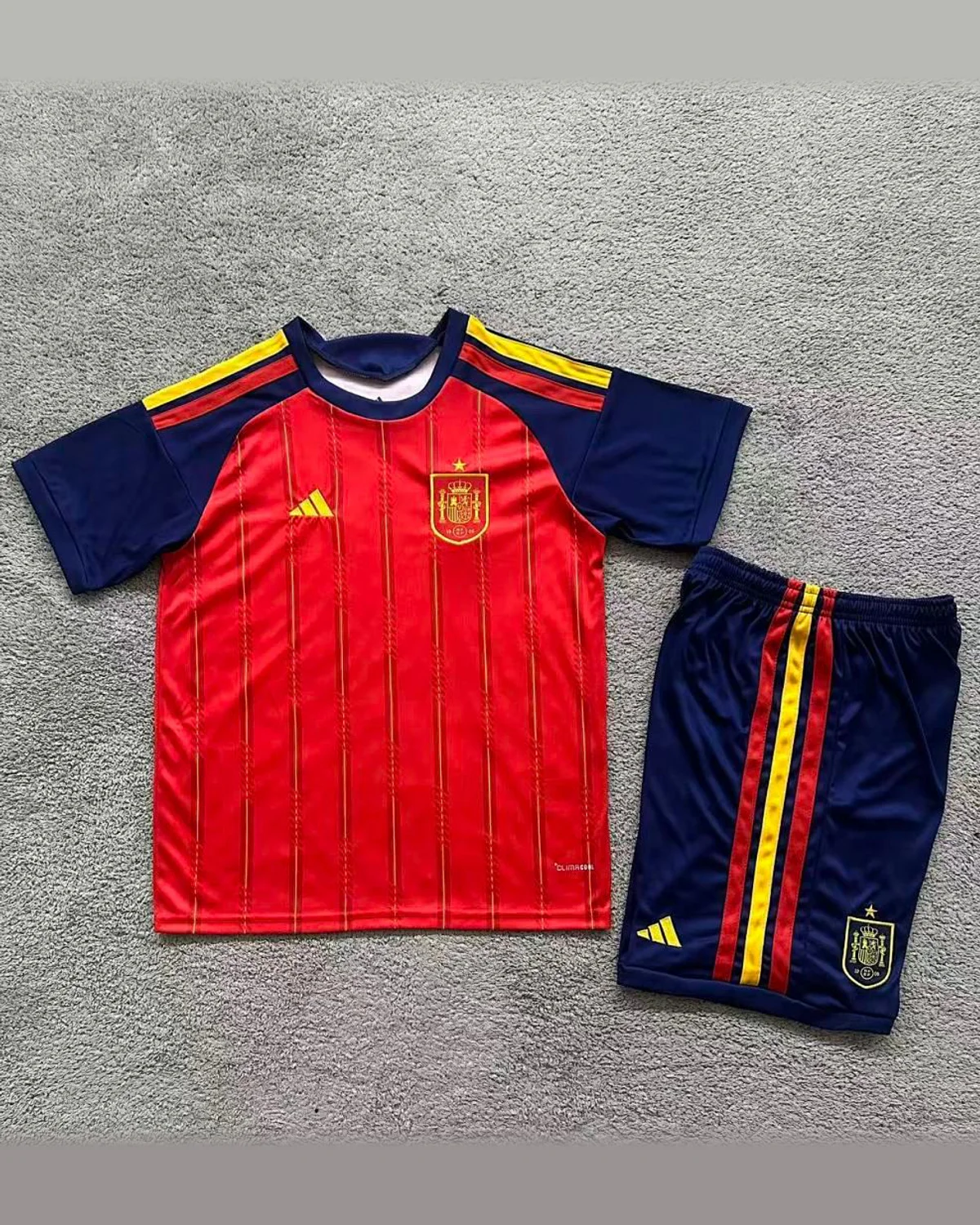 Spain 2026 Spain Home Kit Kids football jersey