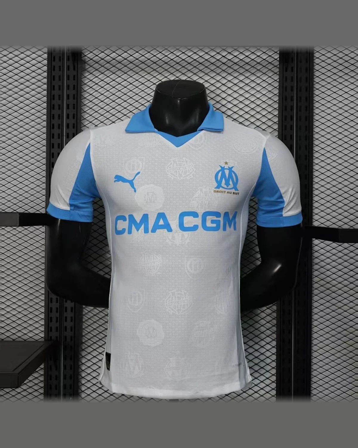 Olympique Marseille 2025/26 Marseille Home - Player Version football jersey