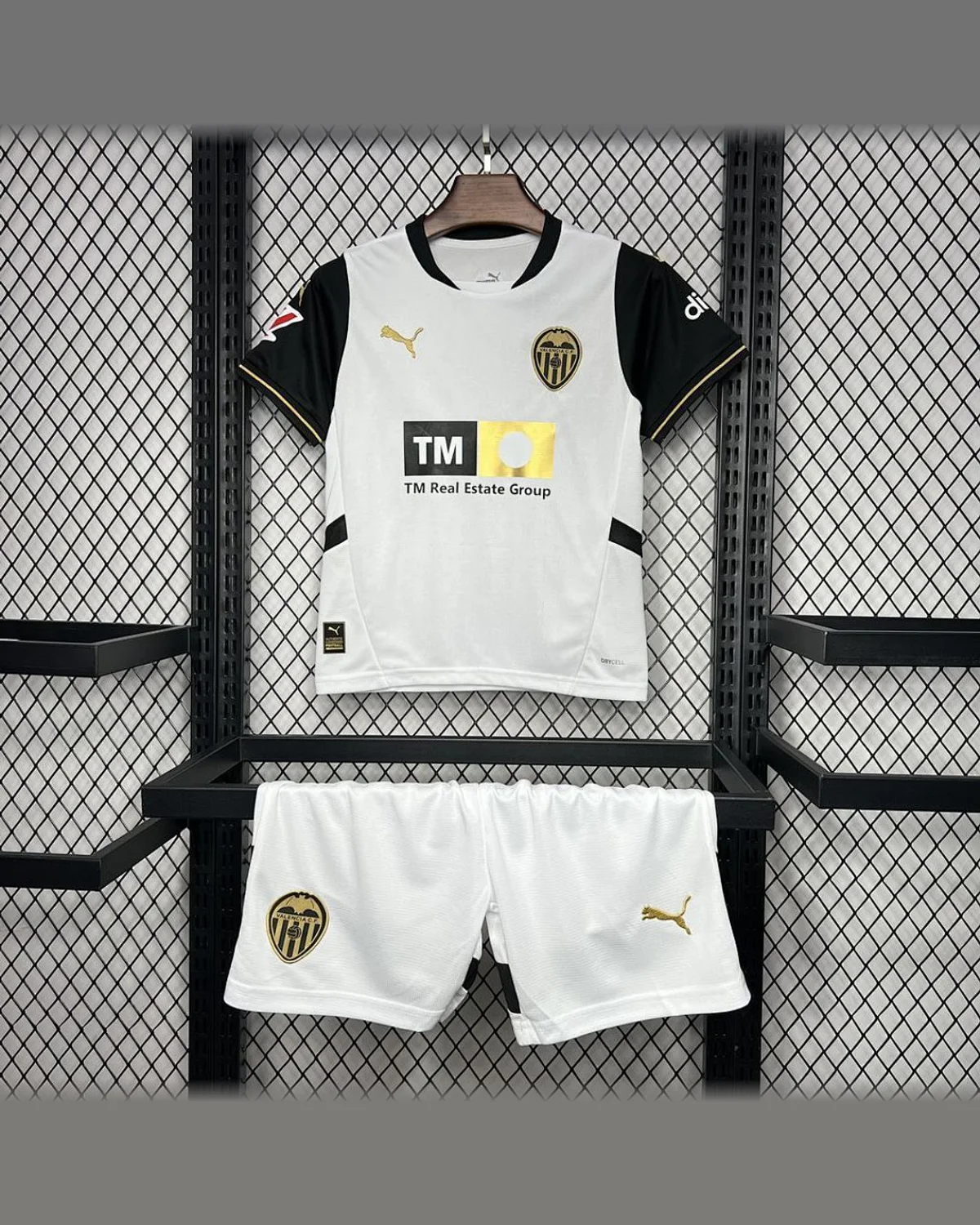 Valencia 2024/25 Valencia CF Home Kids Kit football jersey