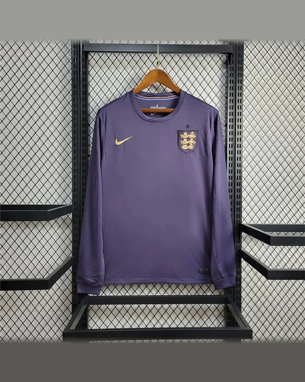 England 2024/25 England Away Long Sleeve football jersey