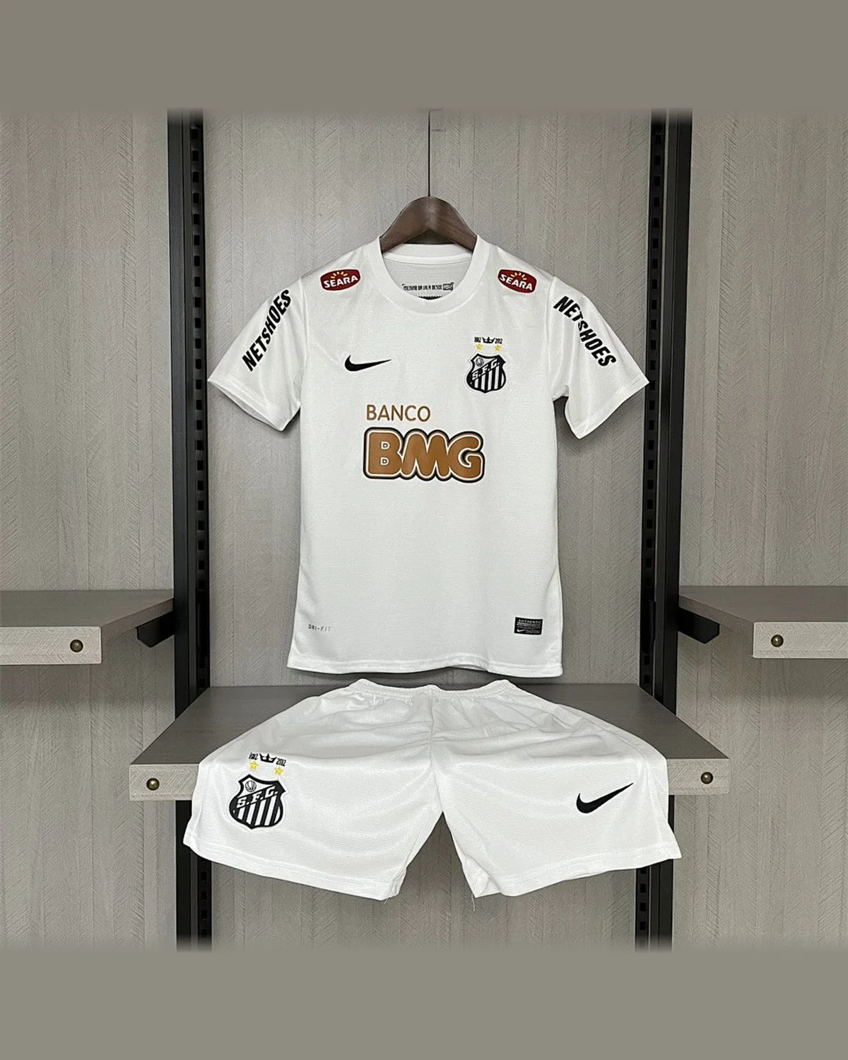 Santos Kids Santos 11/12 Home football jersey