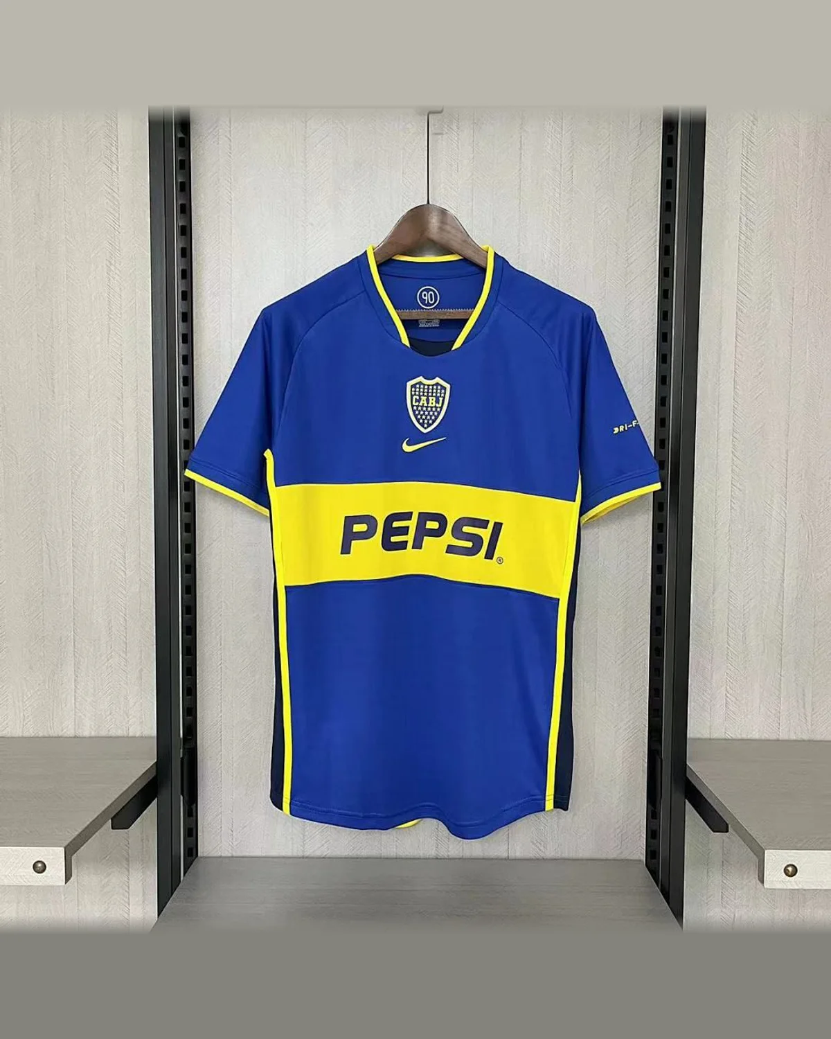 Boca Juniors Retro Boca Juniors 2002 Home Kids football jersey