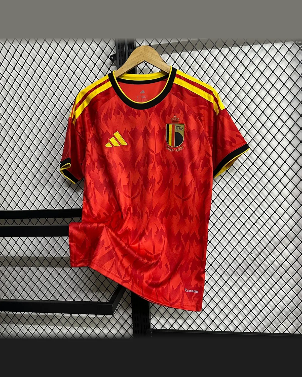 Belgium Fans Belgium home ground football jersey