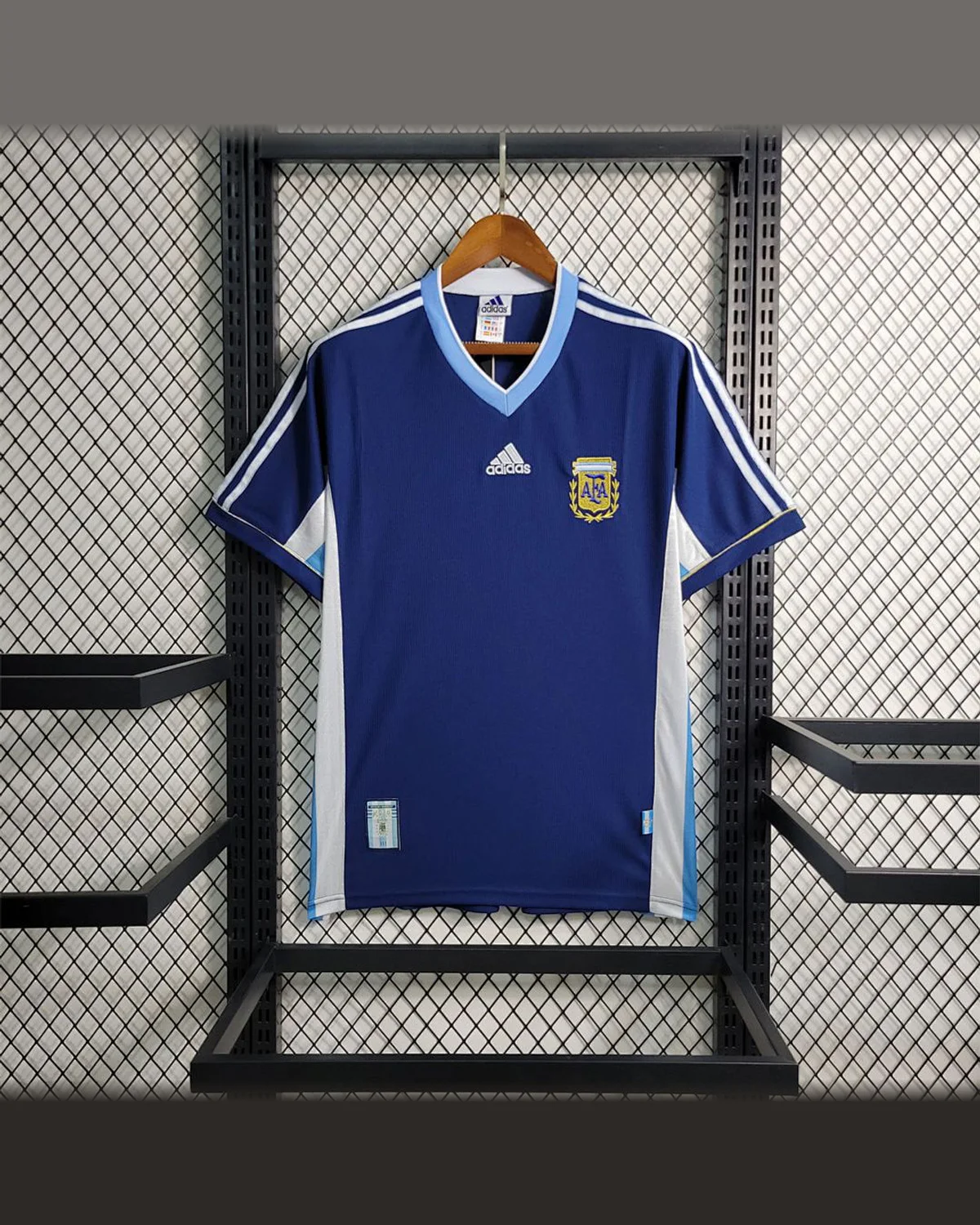 Argentina Retro 1998 Argentina Away football jersey