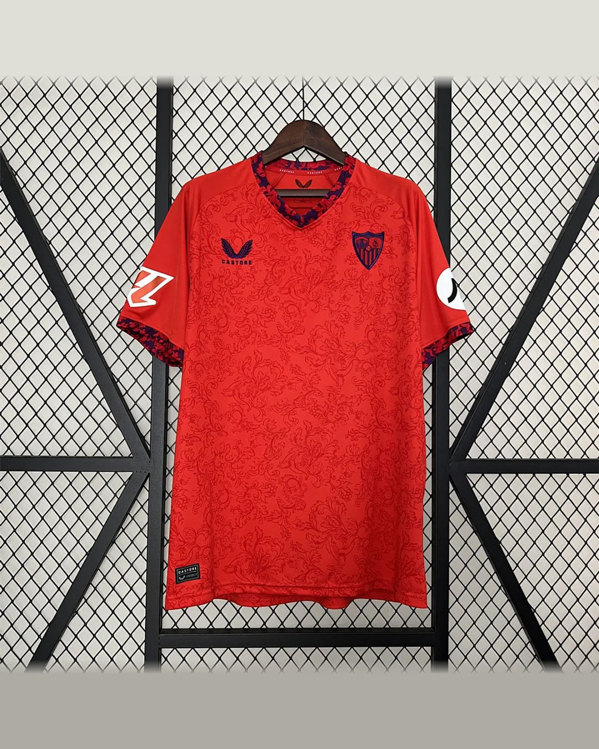 Sevilla 2024/25 Sevilla FC Away Jersey football jersey