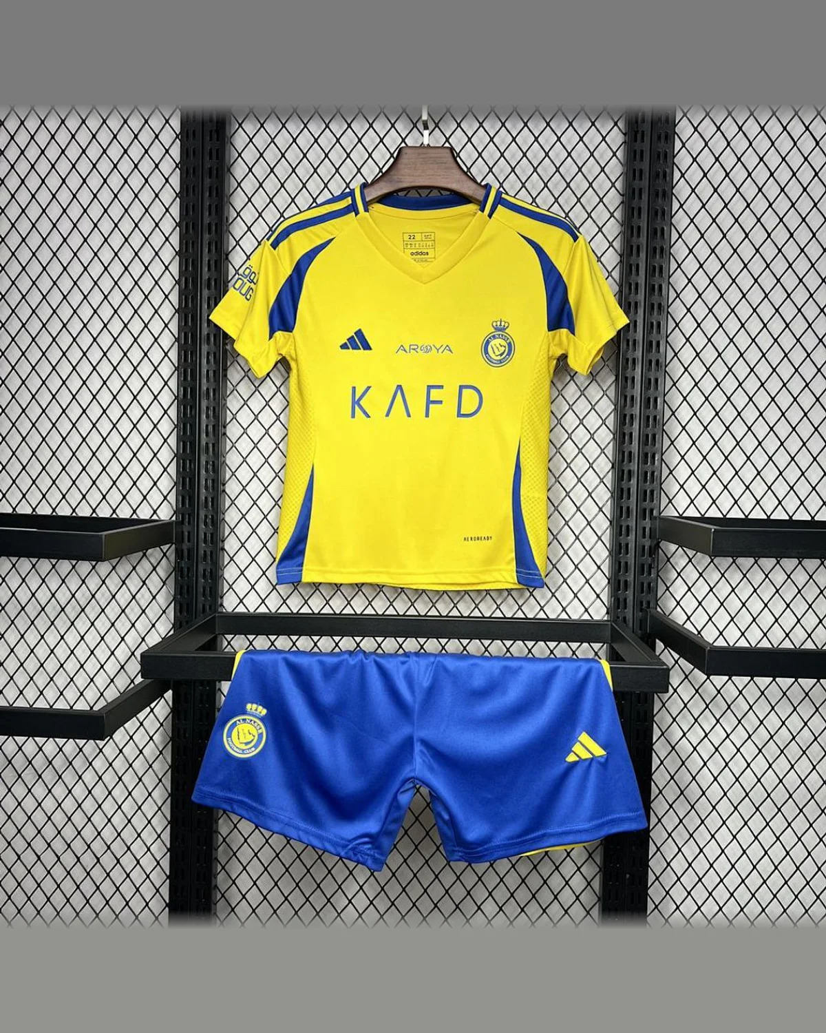 Al-Nassr Al-Nassr 2024/25 Home Kids Kit football jersey