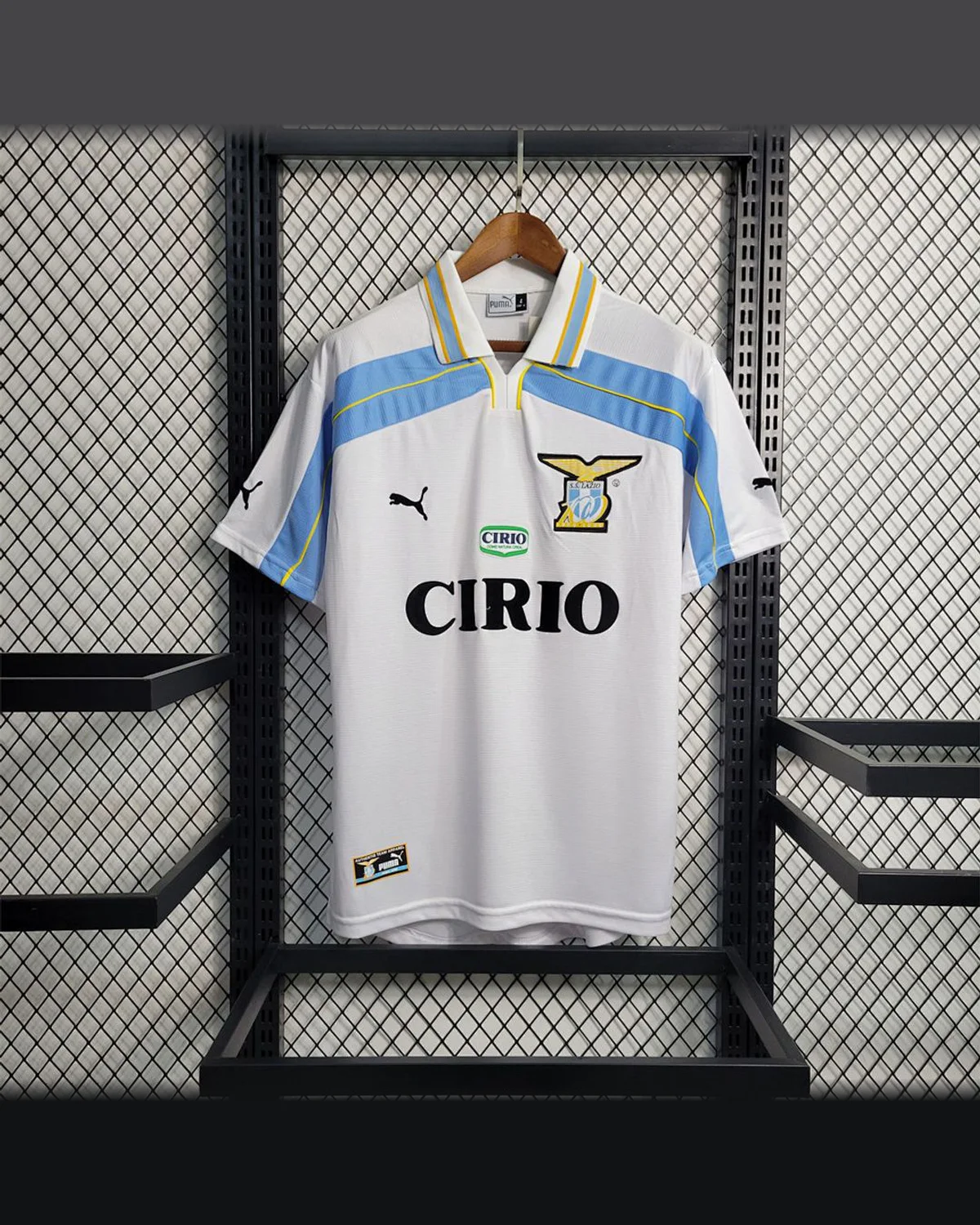 Lazio Retro 2000/01 Lazio away football jersey