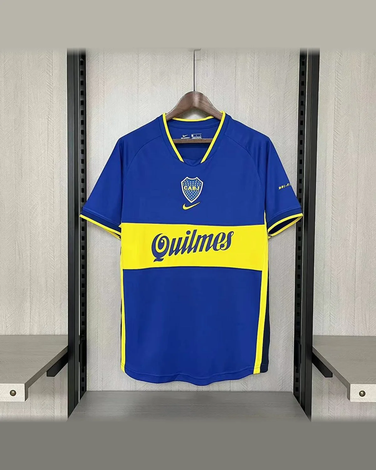 Boca Juniors Retro Boca Juniors 2001 Home Kids football jersey