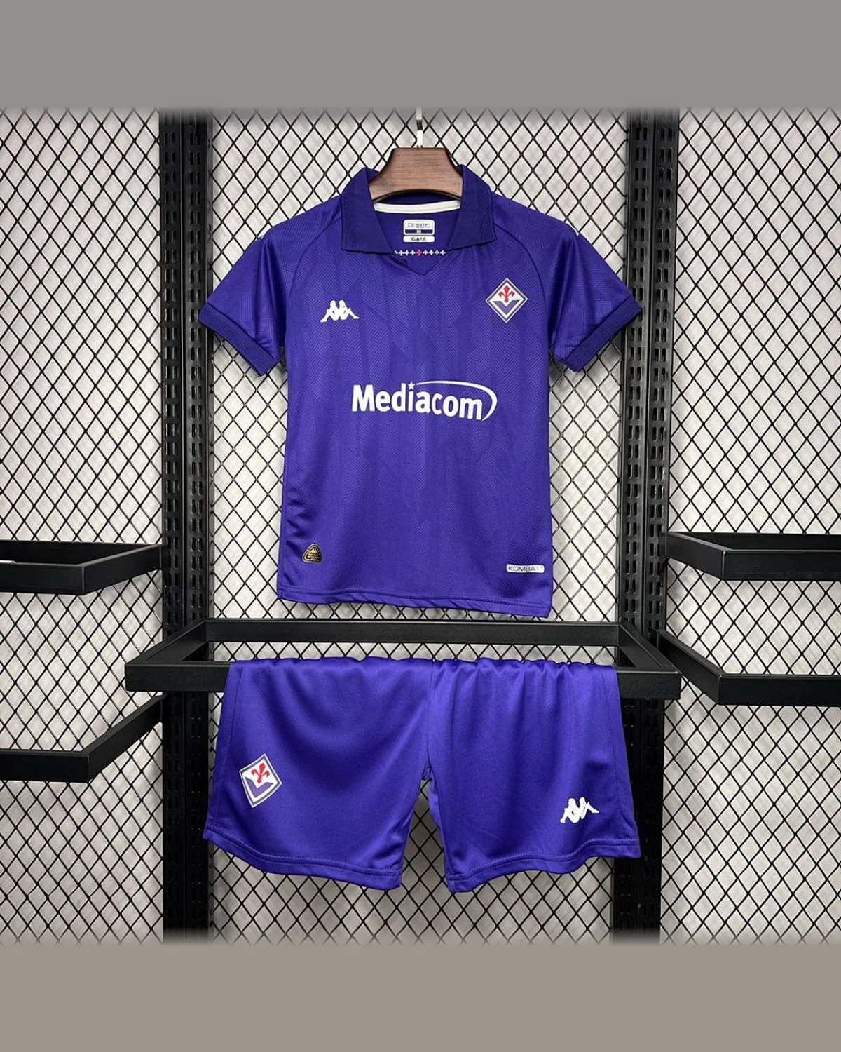 Fiorentina 2024/25 Fiorentina Home Kids Kit football jersey