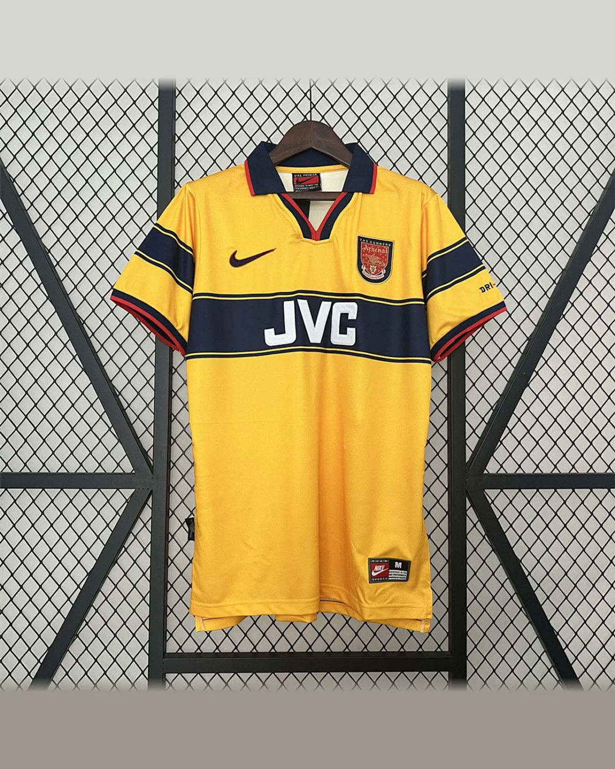 Arsenal Retro 97/99 Arsenal Away football jersey