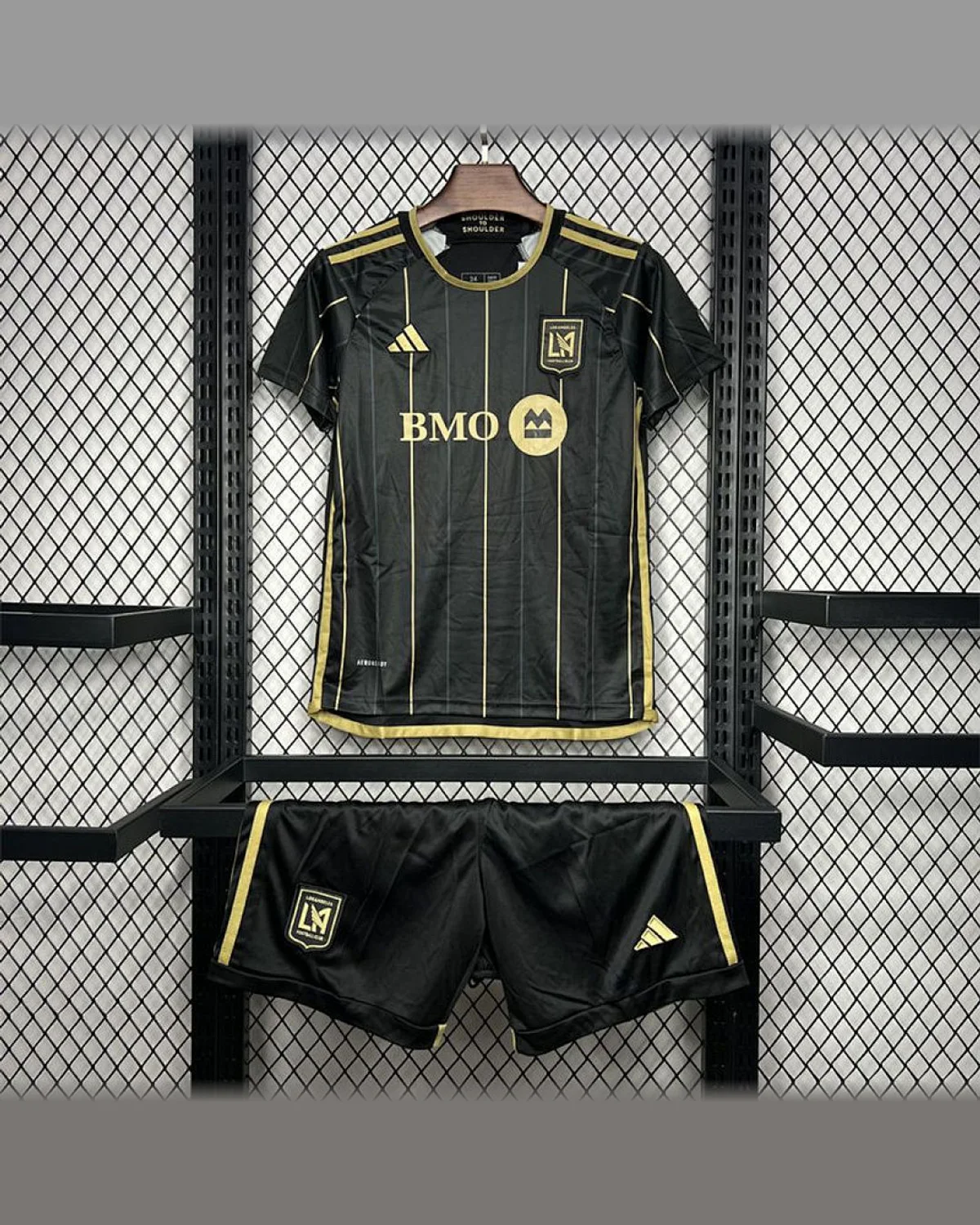Los Angeles FC Los Angeles FC 2024/25 Home Kids Kit football jersey