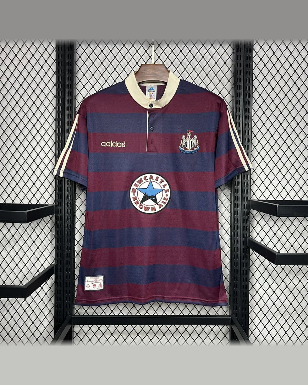 Newcastle United Retro 1995/96 Newcastle United Away Jersey football jersey