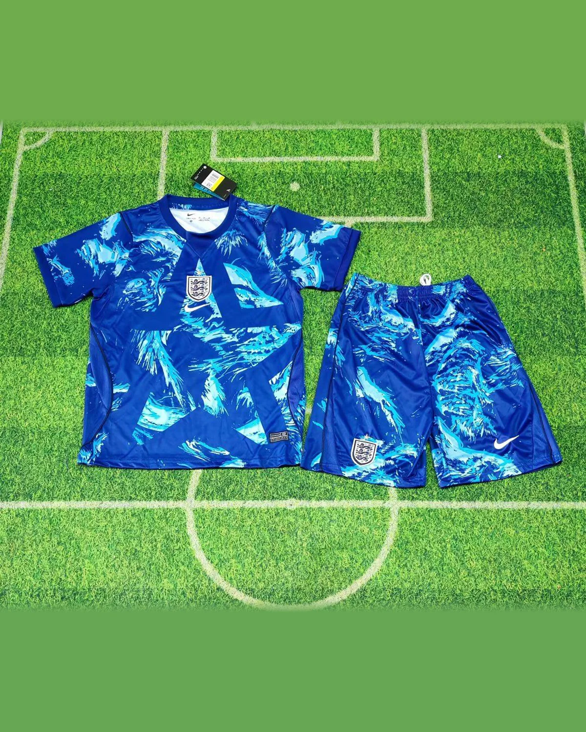 England 2026/27 England Blue Goalkeeper football jersey