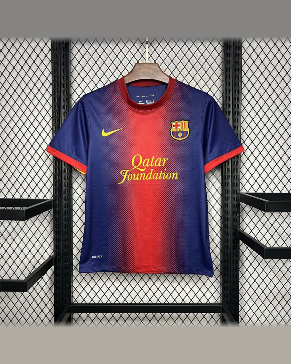 FC Barcelona Retro 12/13 Barcelona Home football jersey
