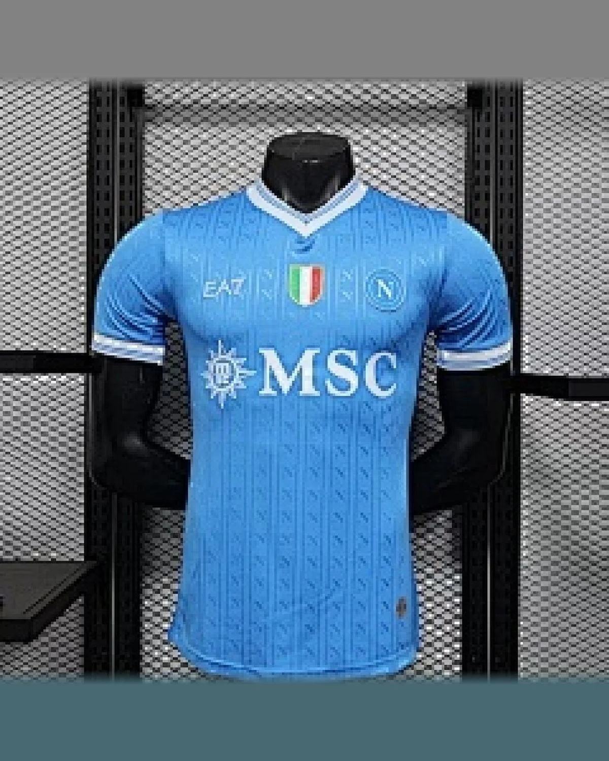SSC Napoli Napoli 2025/26 Blue Jersey - Player Version football jersey