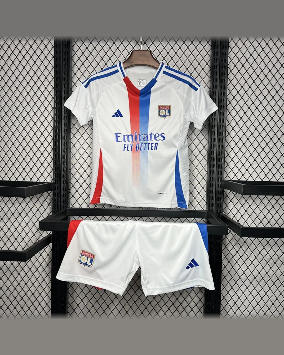 Olympique Lyon Olympique Lyonnais 2024/25 Home Kids Kit football jersey