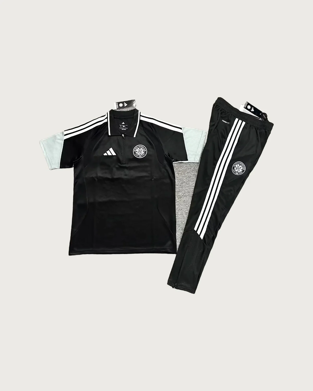 Celtic Celtic Black Polo Set with Training Pants football jersey