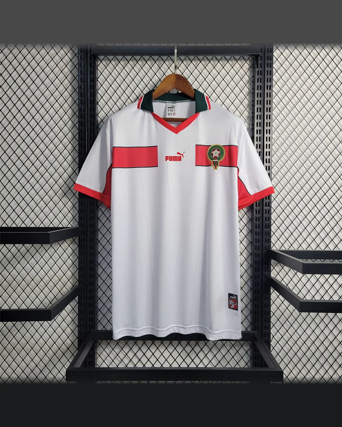 Morocco Retro 1998 Morocco Away football jersey
