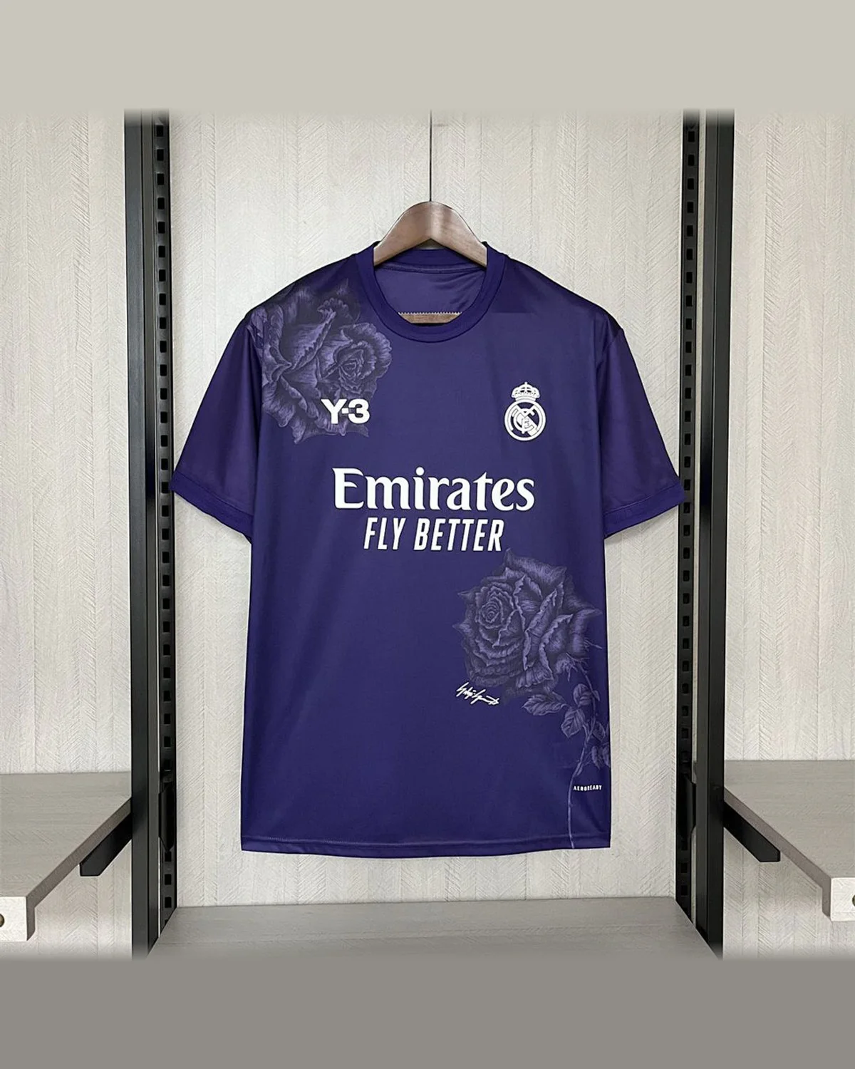 Real Madrid 2024/25 Real Madrid Y3 Purple football jersey