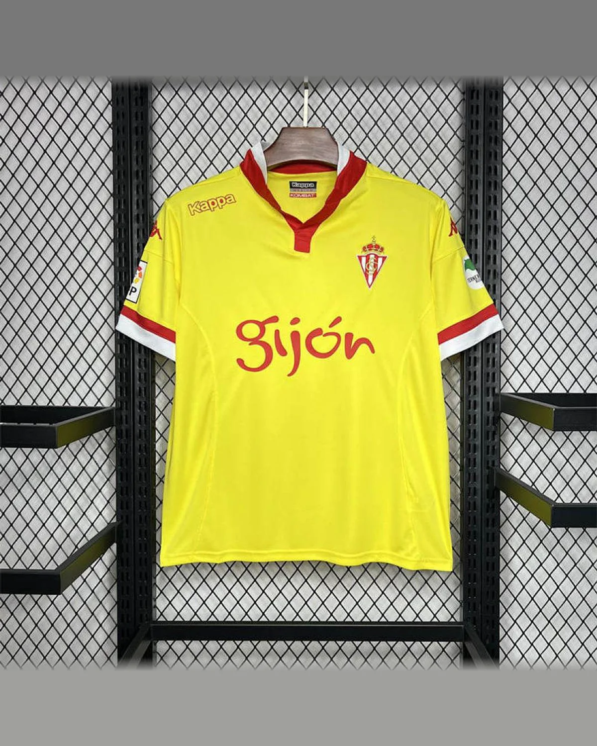 Sporting CP Retro 2015/16 Sporting de Gijon Away Jersey football jersey
