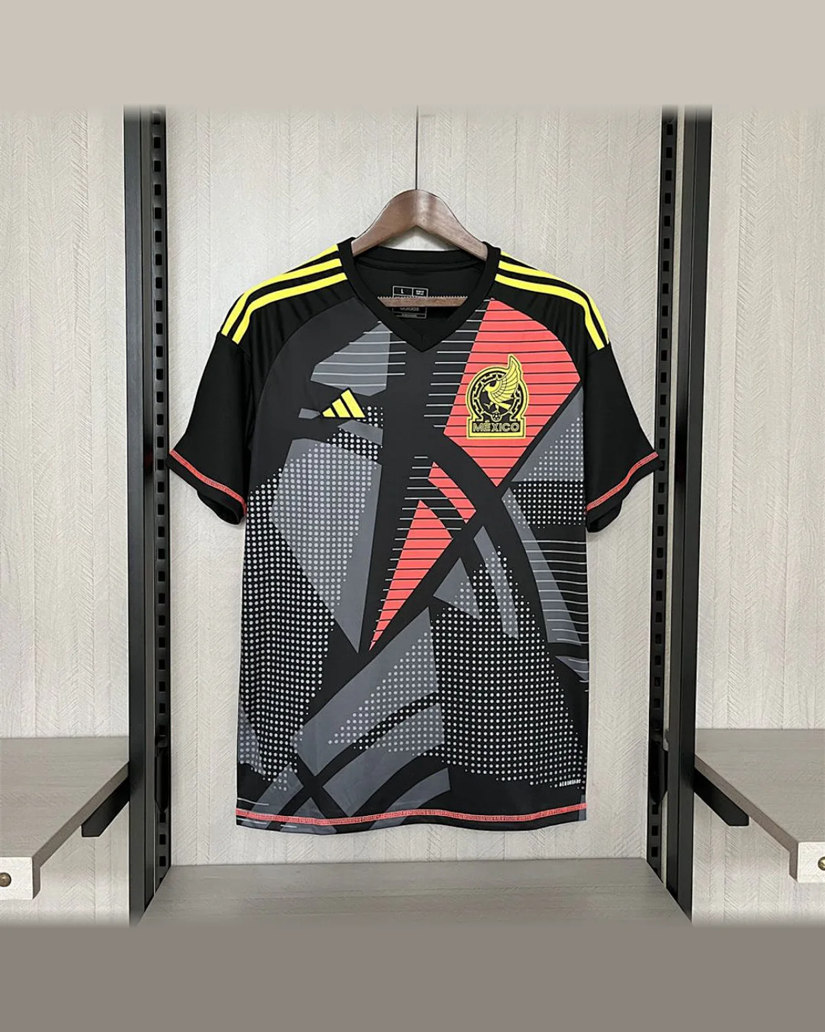 Mexico 2024/25 Mexico Goalkeeper Black football jersey