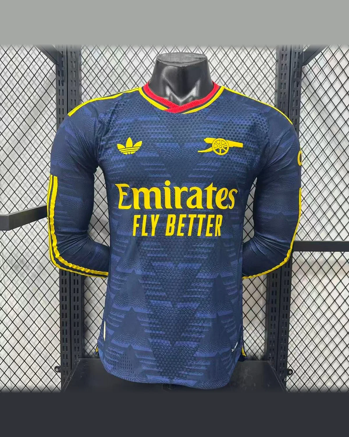 Arsenal 2026/27 Arsenal Away Long-Sleeve Shirt - Player Version football jersey