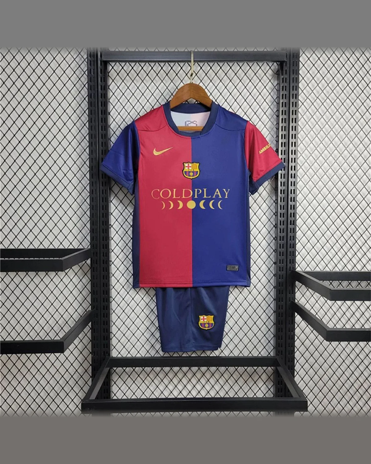 FC Barcelona 2024/25 KIDS Barcelona Home Co-branded Edition football jersey