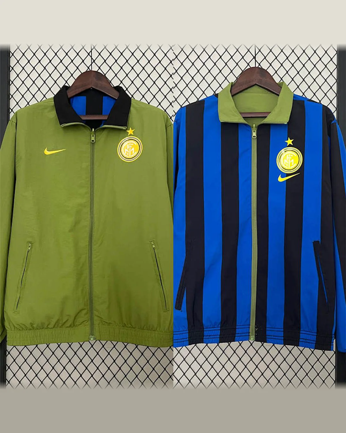 Inter Milan 2024/25 Inter Milan Trench Coat Reversible football jersey