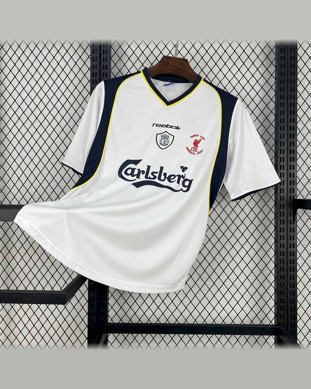 Liverpool Liverpool Retro 01/02 LFC Away Jersey football jersey
