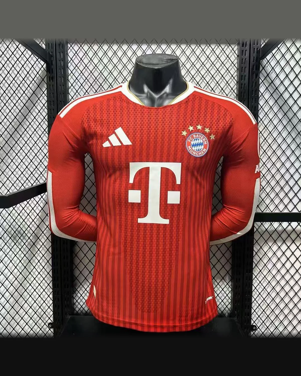 Bayern Munich 2026/27 Bayern Home Long-Sleeve Jersey - Player Version football jersey