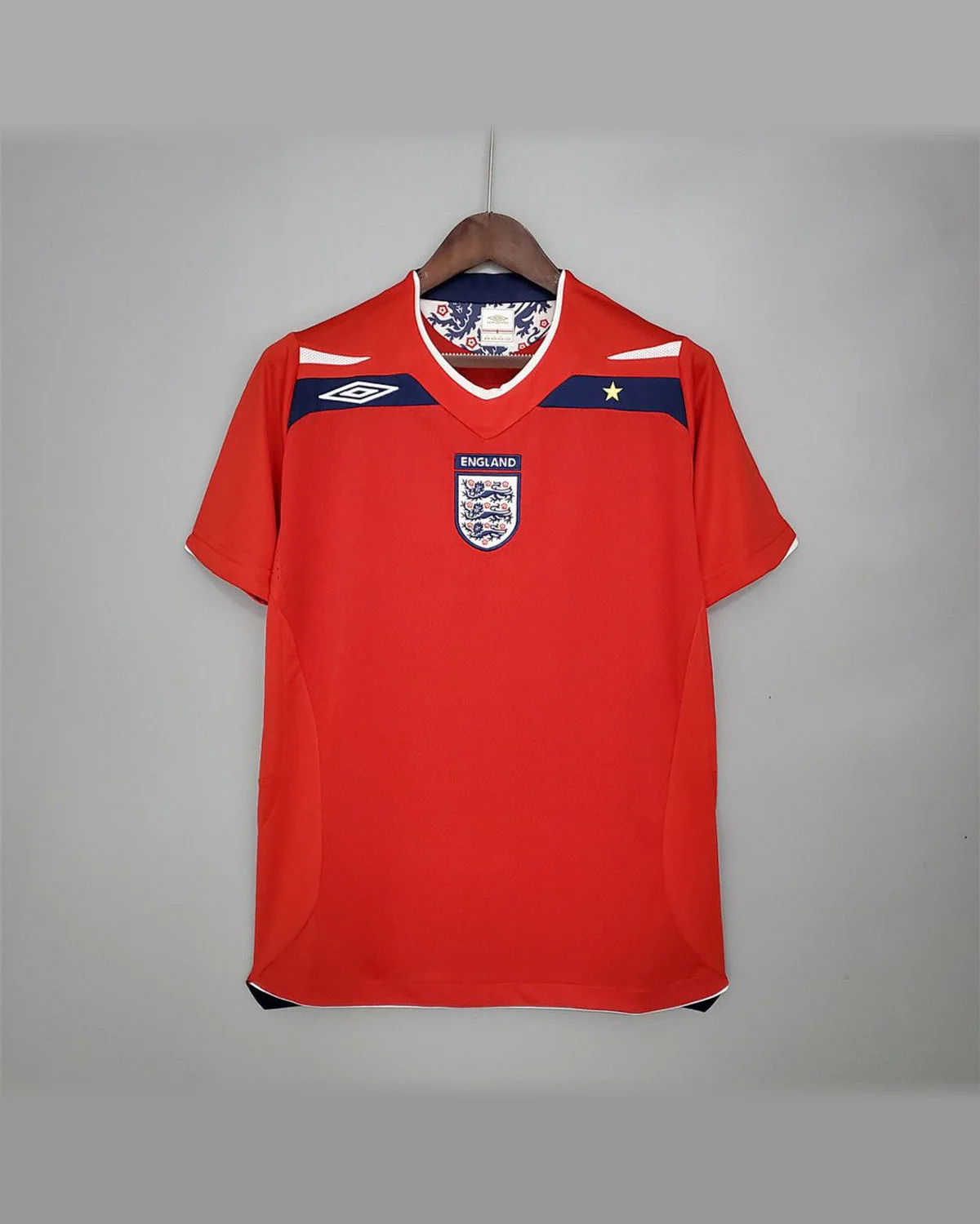 England Retro 08/10 England Away football jersey