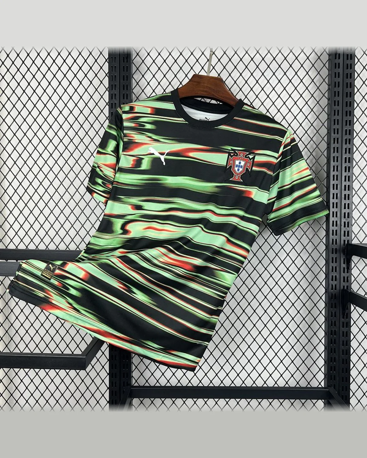 Portugal 2025/26 Portugal Camouflage Training Jersey football jersey