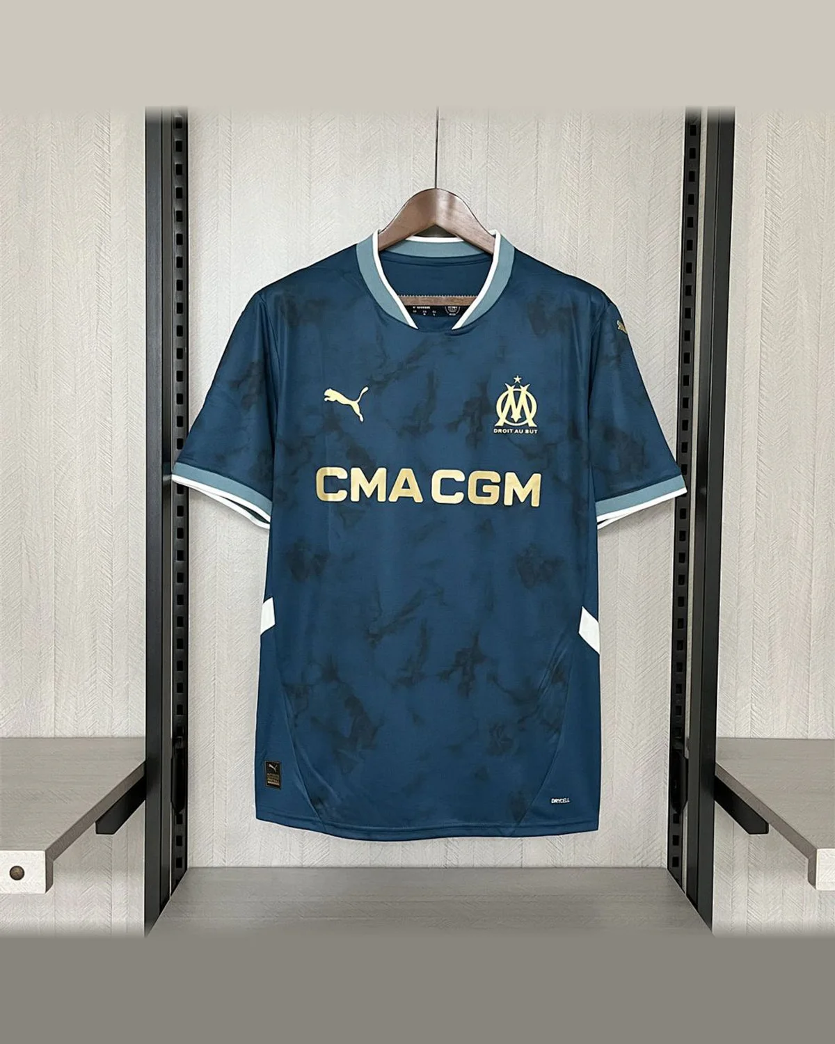 Olympique Marseille 2024/25 Olympique Marseille Away Jersey football jersey