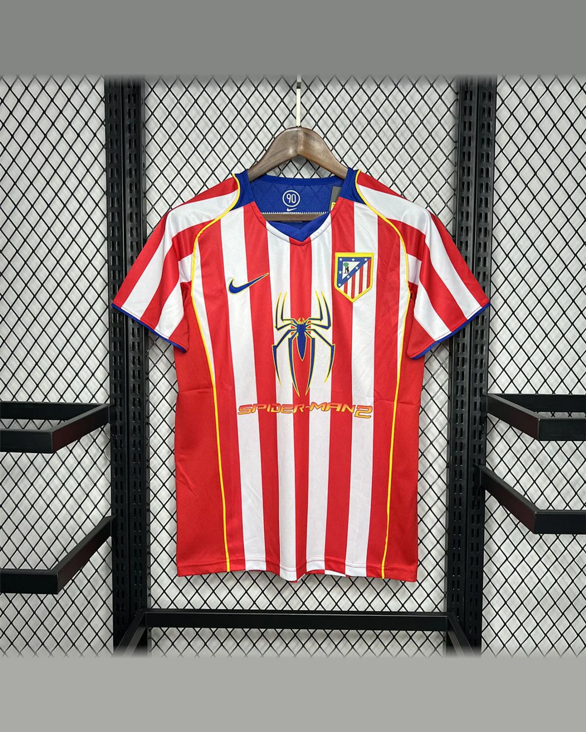 Atlético Madrid Retro 04/05 Atletico Madrid Home football jersey