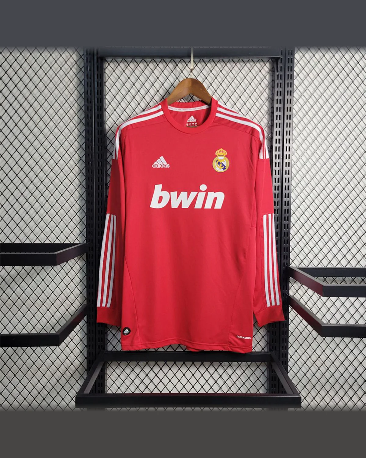 Real Madrid Retro 11/12 Long Sleeve Real Madrid Third Away football jersey