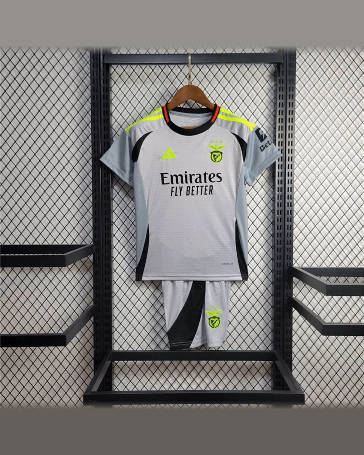 Benfica Benfica 2024/25 Third Away Kids Kit football jersey