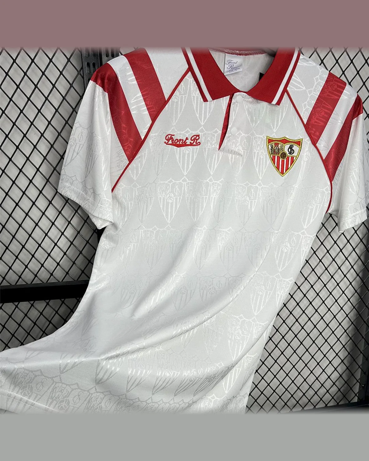 Sevilla Retro 1992/93 Sevilla FC Home Jersey football jersey