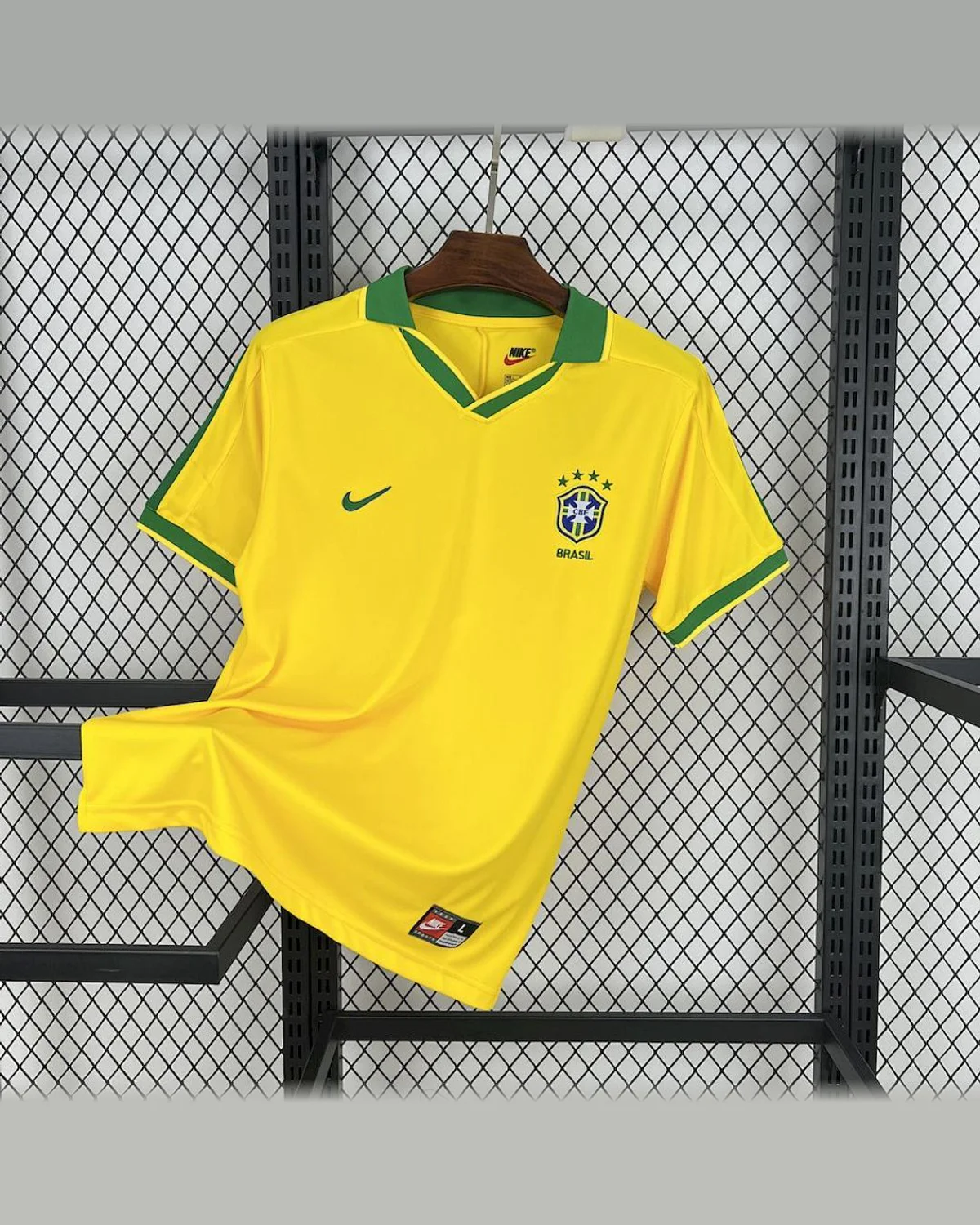 Brazil Retro 1997 Brazil Home Jersey football jersey