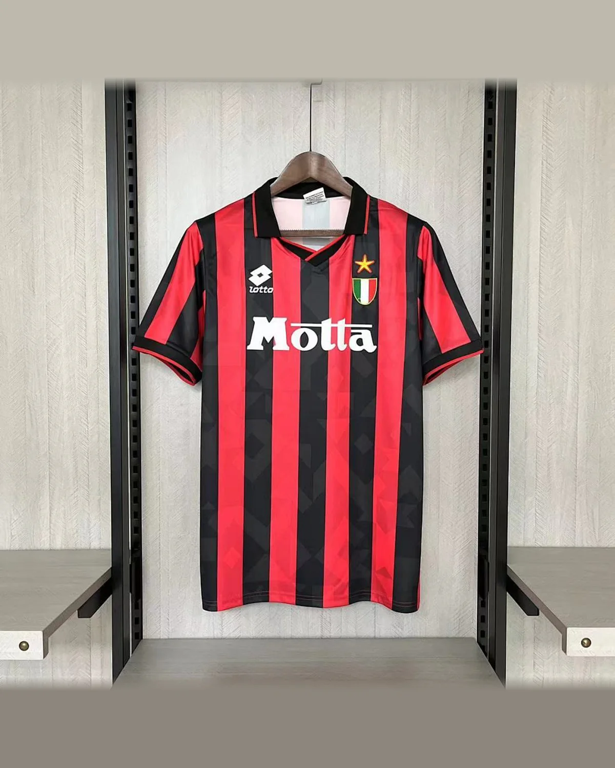 AC Milan Retro 93/94 AC Milan Home football jersey