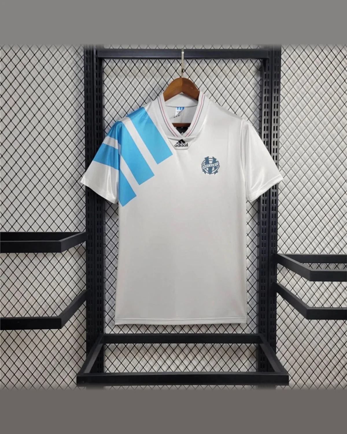 Olympique Marseille Retro 1993 Marseille Home football jersey