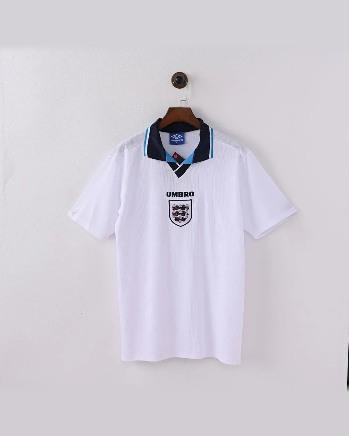 England 1996 England Home football jersey