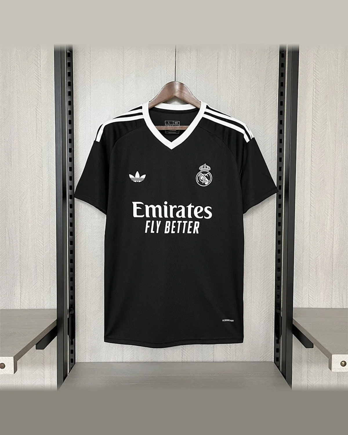 Real Madrid 2024/25 Real Madrid Black Jersey football jersey