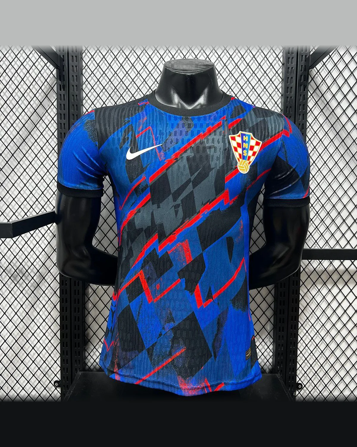 Croatia 26 Blue Croatia Special Edition - Player Version football jersey